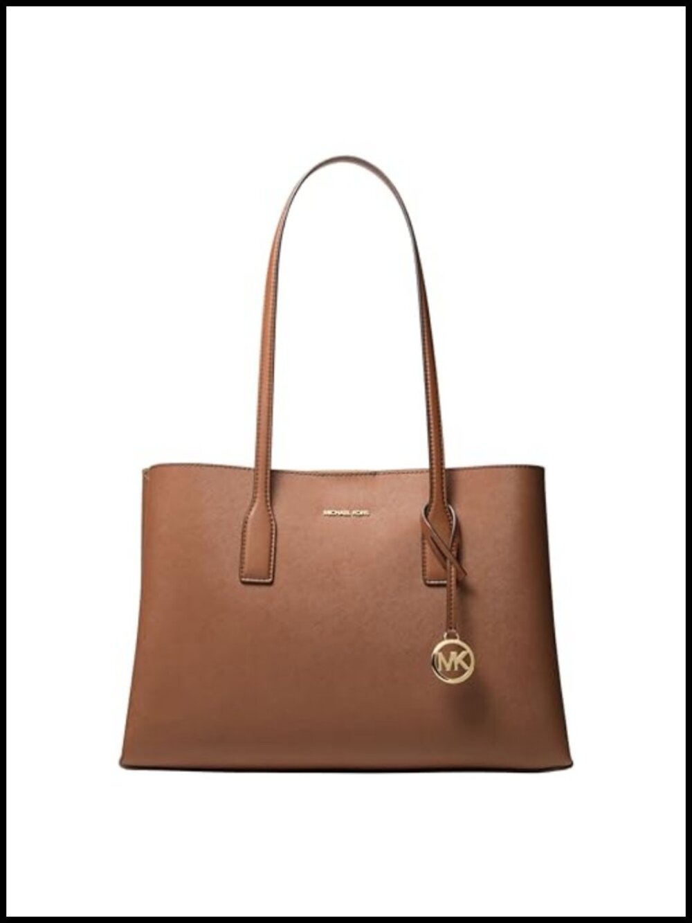 Ruthie Medium Structured Tote Bag with Zip Pocket & Dual Handles